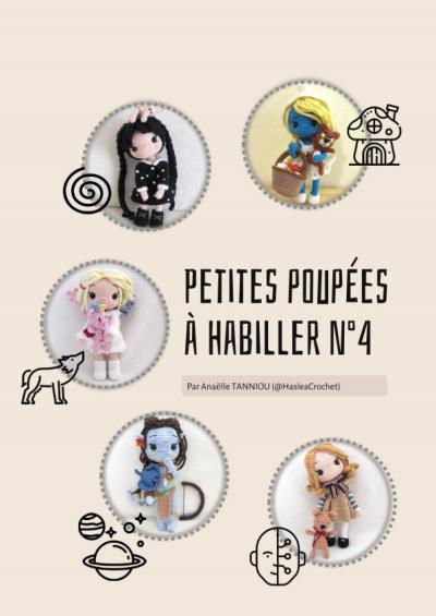 Petites poup�es � habiller n�4  patrons de poup�es au crochet Patron Crochet ...
