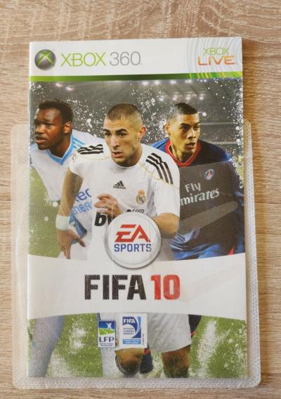 Notice Mode d'emploi Jeu FIFA 10 XBOX 360   FR