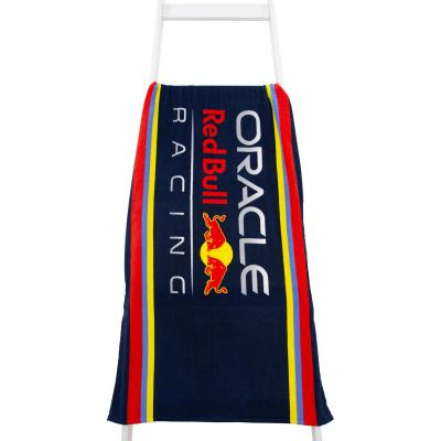 Serviette Officielle Red Bull Racing de | Toucher Ultra Doux, Motif Tricolore...