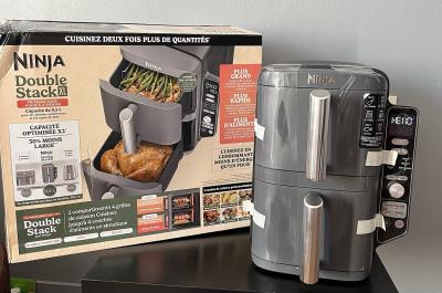 Ninja Double Stack XL 9,5L   Air Fryer 2 tiroirs   NEUF