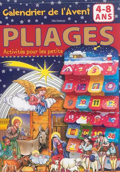 Calendrier de l'Avent: Pliages 4 8 ans, Rose de la fontaine