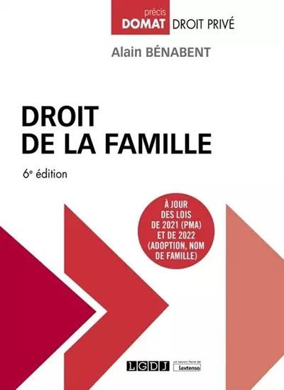 Droit de la famille: � jour des lois de 2021 (PMA) et de 2022 (Adoption, Nom de