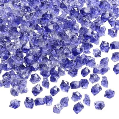 500 Pi�ces Faux Diamant de Glace en Acrylique Clair, Simulation Gla�ons, Gemm...