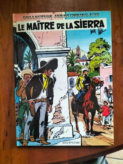 BD CARTONNEE 1983 JERRY SPRING N� 10 LE MAITRE DE LA SIERRA JIJE DUPUIS (BD290)