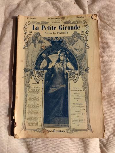 Revue La Petite Gironde dans les familles 1 er N�1 novembre 1901
