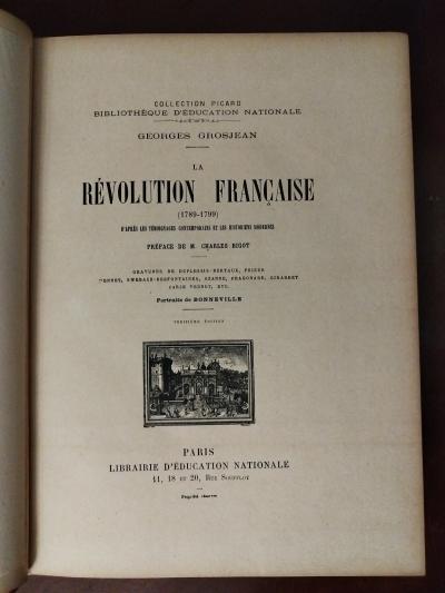 La R�volution Fran�aise 1789 1799 Georges Grosjean