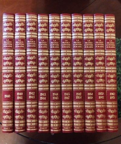La France contemporaine 10 volumes: de 1940 � 1974: Les ann�es quarante
