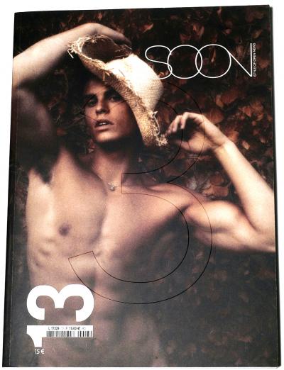 Magazine SOON # 13, LA PEAU,  APOLLON,  Baptiste GIABICONI by Karl LAGERFELD.