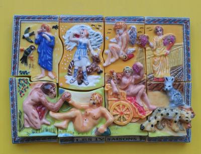 F�ve  S�rie compl�te     Prime 2012   Mythologie des 4 saisons   Cadre puzzle