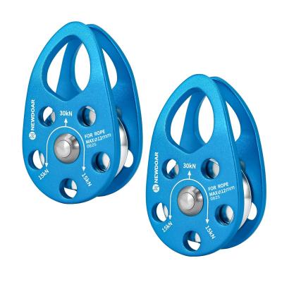 Micropoulie Mobile 30KN-6746 LB Poulie Simple Mobile Forme de Joue pour Corde...