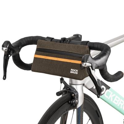 Sacoche de guidon de v�lo, sacoche avant pour v�lo de route VTT, sacoche de v...