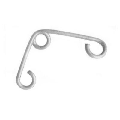 Busch & M�ller Fixation de feu arri�re Standard pour Adulte, argent�, Taille ...
