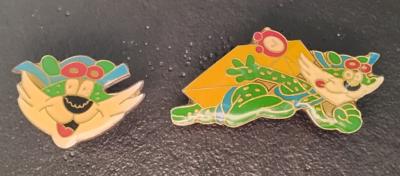 Pin s Lot de 2 BD Dessin Anim� Chat Legrain (76)