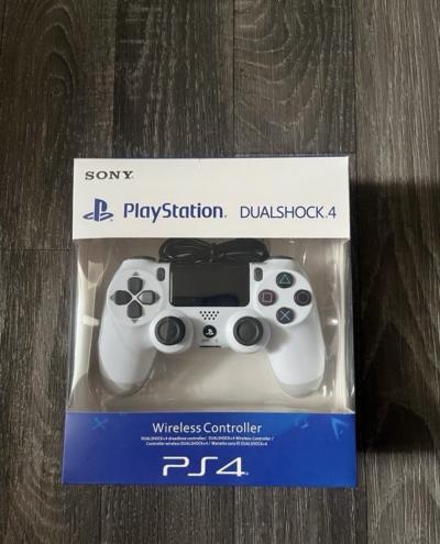 Manette Ps4 Officielle Dualshock 4 Blanc Controller Sony PlayStation 4 JoyPad
