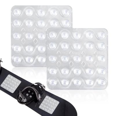 2pcs Snowboard Stomp Pads, Pad Snowboard Antid�rapant Tapis Autocollant Spike...