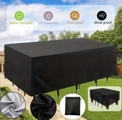 Housse Protection Salon de Jardin Imperm�able Tissu Oxford Anti UV Pluie B�che