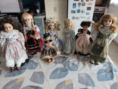 poup�es anciennes t�te porcelaine