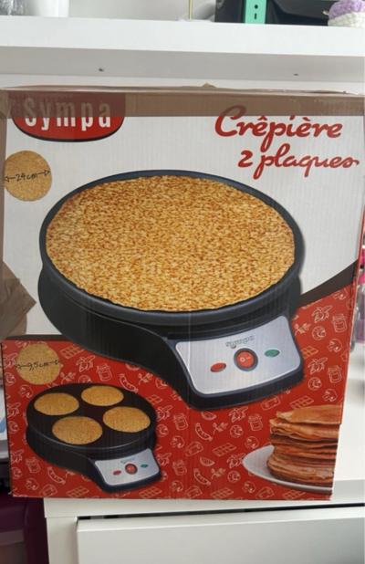 cr�pi�re 2 plaques �lectrique