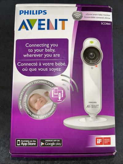 Babyphone Vid�o   Ecoute B�b�   Philips Avent Scd860