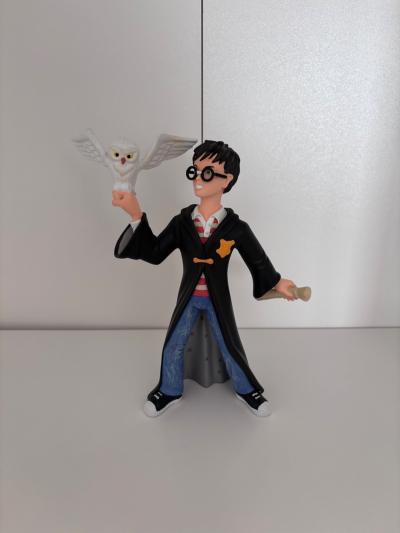 Figurine Harry Potter Hedwige D�mons et Merveilles 2001 Mini Statuette   Bo�te