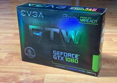 EMPTY BOX ONLY  MSI GEFORCE GTX 1080 FTW   w-Packaging   NO GPU