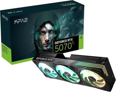 Cartes graphiques KFA2 GeForce RTX  5070 Ti EX Gamer 16GB, GDDR7, 256 Bit, DP 2.