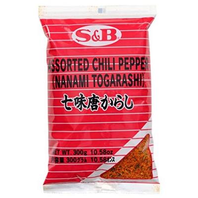 Shichimi Nanami Togarashi Poudre de piment aux sept �pices pointues 300 g du Jap