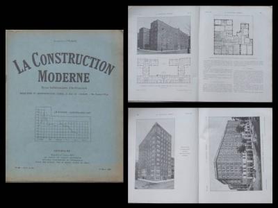 LA CONSTRUCTION MODERNE n�23 1927  ETATS UNIS, USA, BOWDITCH, PELHAM, BOSSOM