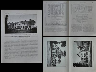 LA CONSTRUCTION MODERNE n�46 1927 CITE JARDIN SAINT GERMAIN EN LAYE, REIMS