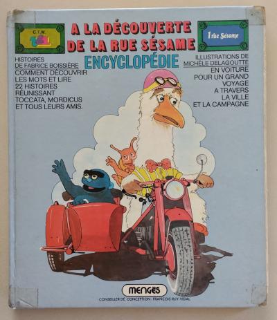 Livre A La D�couverte de la Rue S�same Encyclop�die TF1  1 Rue S�same
