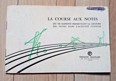 Livret apprentissage solf�ge LA COURSE AUX NOTES - Musique -Partitions