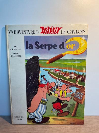 Ast�rix le Gaulois. La serpe d or. Collection Pilote. Dargaud 1966  UDERZO