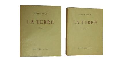 Emile Zola La Terre Editions Self 1947 Num�rot� papier japon.