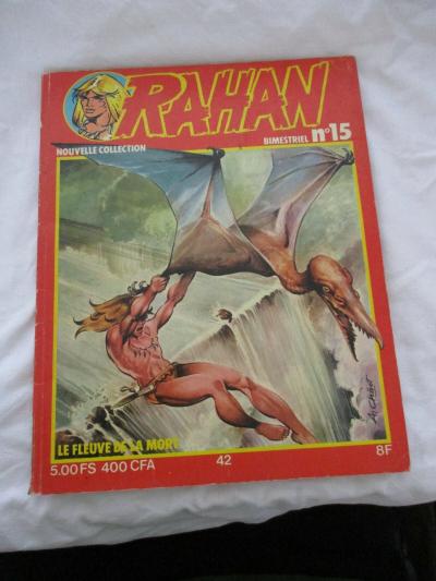 ANCIENNE BD REVUE RAHAN BIMESTRIEL N�15 RAHAN LE FLEUVE DE LA MORT