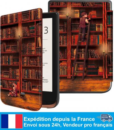 �tui pour Liseuse Vivlio Touch Lux 5-4, Touch HD 3 et Basic Lux 2 Biblioth�que