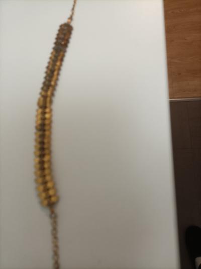 collier vintage strass