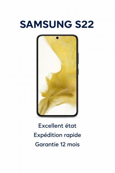 Samsung S22 128 Go Cream   Parfait �tat   Garantie 12 mois