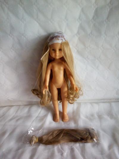Longue trame de cheveux pour poup�e 30-32-33 cm Corolle