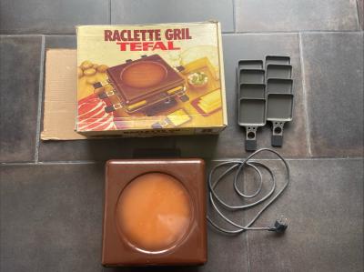 APPAREIL � RACLETTE VINTAGE   COMPLET & FONCTIONNEL   8 PERSONNES
