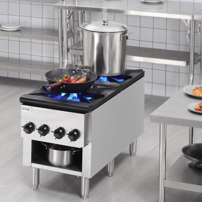 Cuisini�re � Gaz Commerciale Plaque De Cuisson De Comptoir Avec 2 Br�leurs