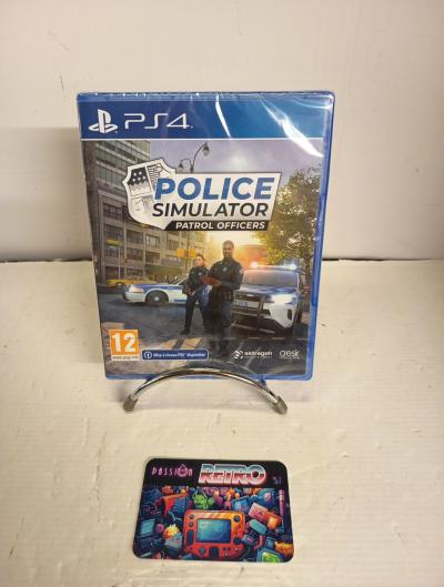 POLICE SIMULATOR PATROL OFFICERS PS4 FR OCCASION (GAME IN ENGLISH-FRANCAIS-DE-ES