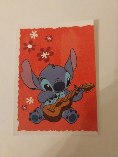Stickers Panini Disney Stitch   Autocollants Officiels   Num�ro 13