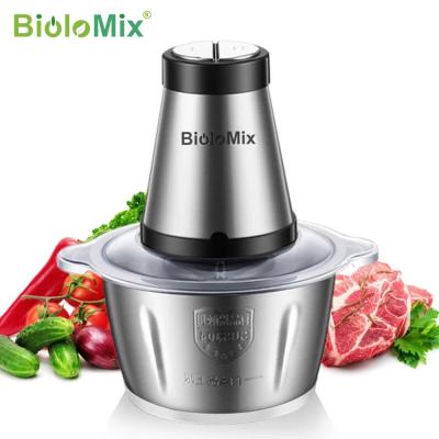 BioloMix   hachoir �lectrique � 2 vitesses, 500W, capacit� de 2l, en acier