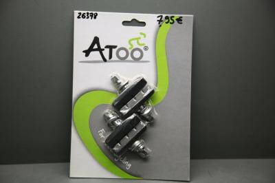 Atoo   Mountain Bike Brake Pads with Symmetrical Nut (2 Pairs)   New