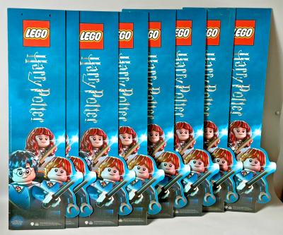 Lot of 8 official LEGO Harry Potter store displays POS advertising panels Wizard