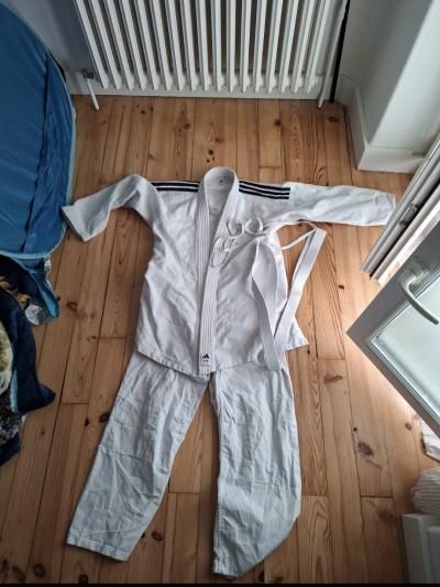 adidas J650 Kimono Judo   Blanc, Taille 180