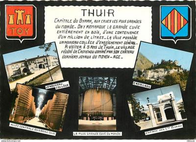 Carte Postale   66   Thuir   Multivues   Blasons   Mention Photographie V�ritabl