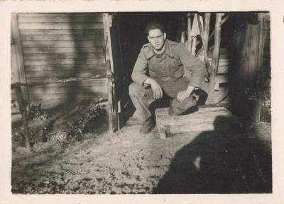 ANCIENNE PHOTOGRAPHIE LOT ET GARONNE (47) 1942 LE SENDAT OUVRIER WW2