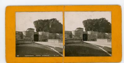 PHOTO vue st�r�o photographie, 23 Compi�gne porte chapelle S.I.P