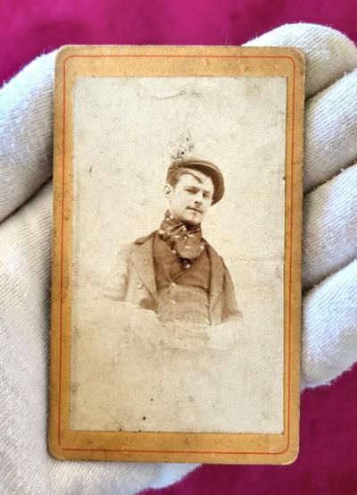 PHOTOGRAPHIE ANCIENNE   1ER JUIN 1900 A BOURGES   EUGENE REUBELL NE EN 1880